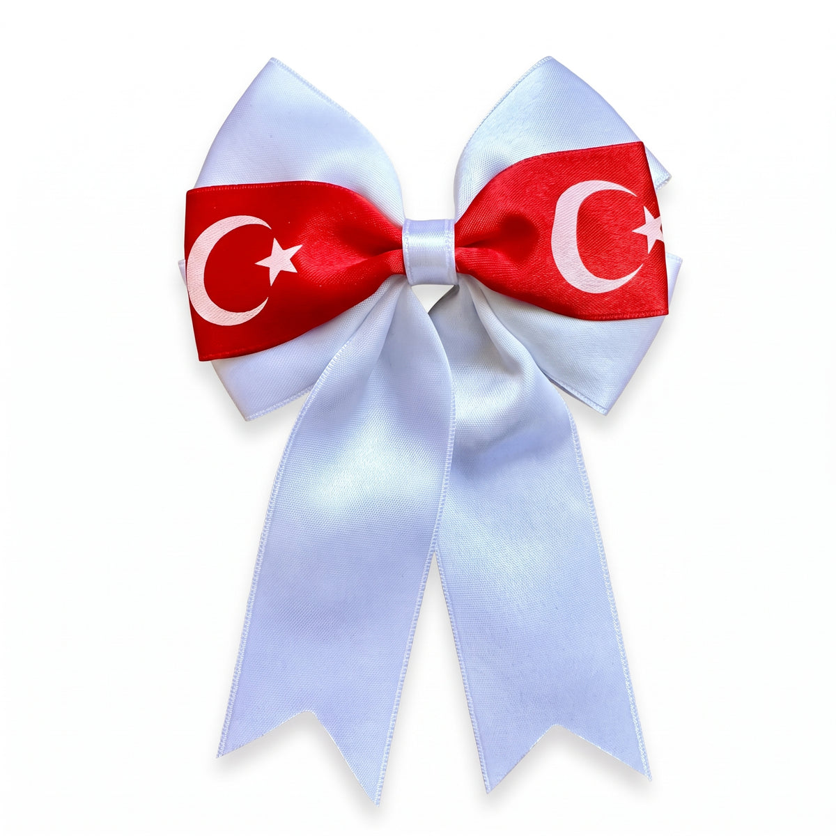 ÇIFT RENK BAYRAKLI BEYAZ TOKA